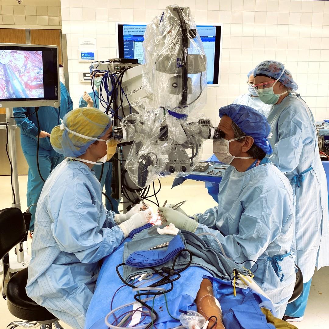 Head and neck fellowship - clinic scene